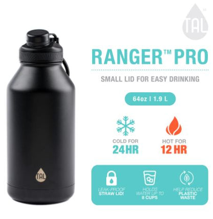 TAL Stainless Steel Ranger Water Bottle 64oz