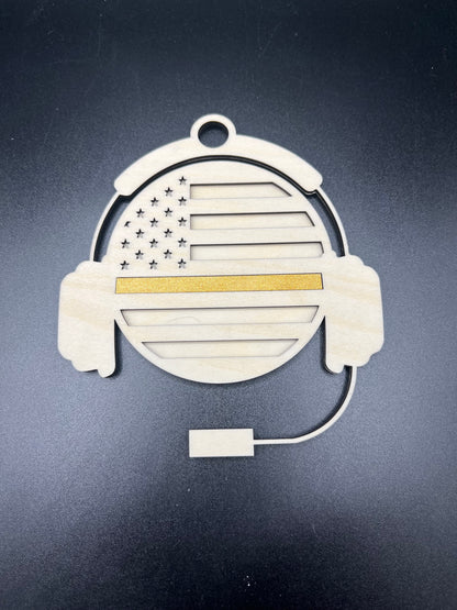 First Responder Wooden Ornament