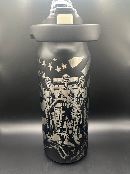 50oz Stainless Steel Sports bottle