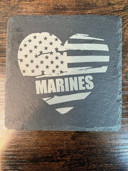 Military Stone Coasters