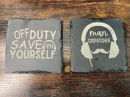 Male Dispatcher Stone Coasters